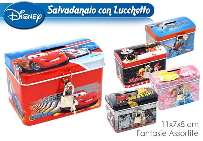 WD16923 SALVADANAIO CON LUCCHETTO FROZEN 7x8cm